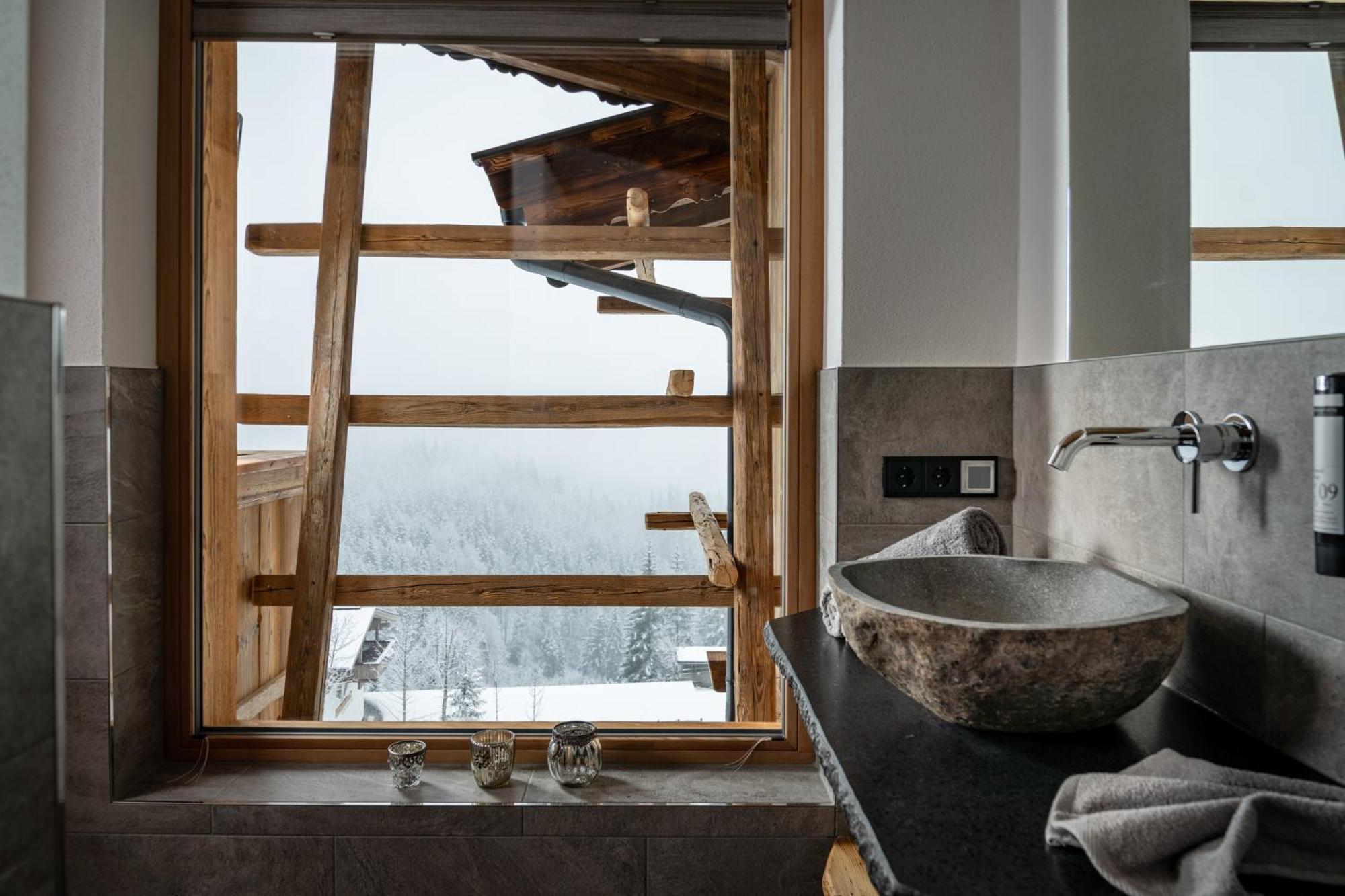 Wochenbrunner Chalets 埃尔毛 外观 照片