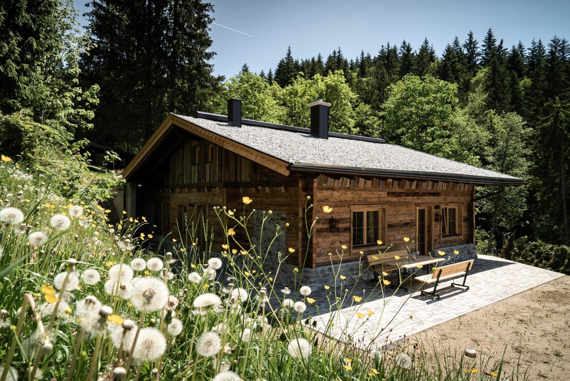Wochenbrunner Chalets 埃尔毛 外观 照片